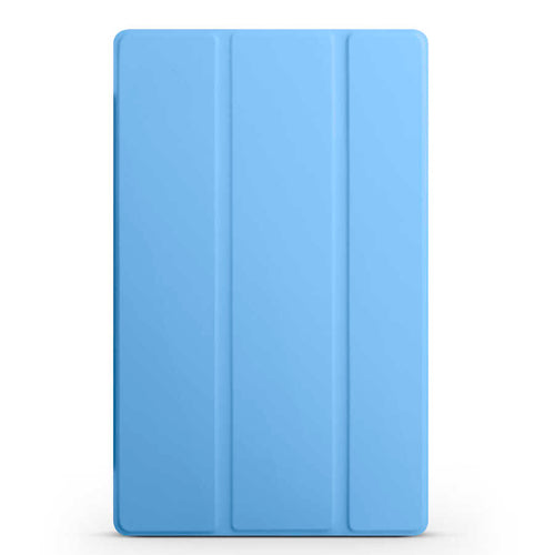 Lenovo M10 TB-X306F Gen.2 Zore Smart Cover Standlı 1-1 Kılıf - Mavi