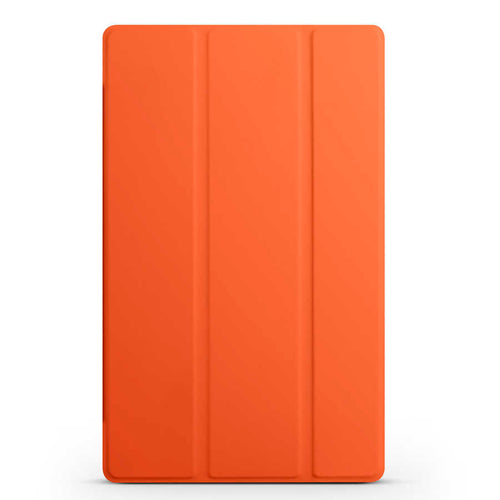 Lenovo M10 TB-X306F Gen.2 Zore Smart Cover Standlı 1-1 Kılıf - Turuncu