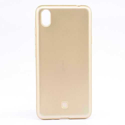 LG K20 2019 Kılıf Zore Premier Silikon Kılıf - Gold