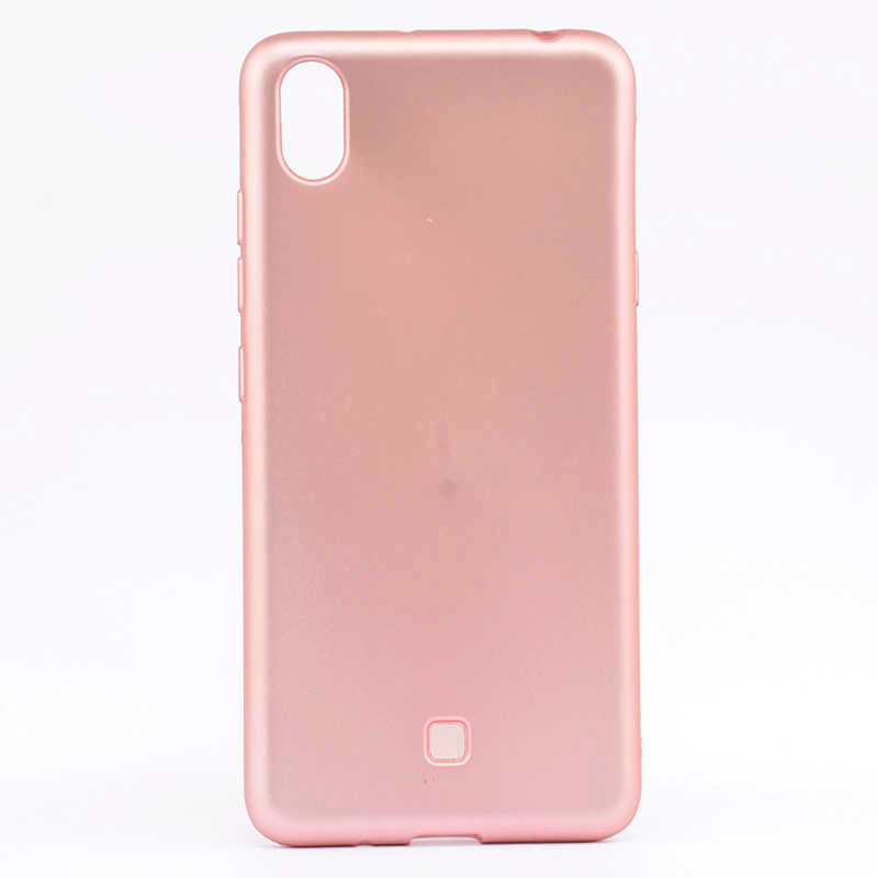 LG K20 2019 Kılıf Zore Premier Silikon Kılıf - Rose Gold