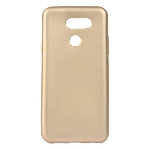 LG K40S Kılıf Zore Premier Silikon Kılıf - Gold