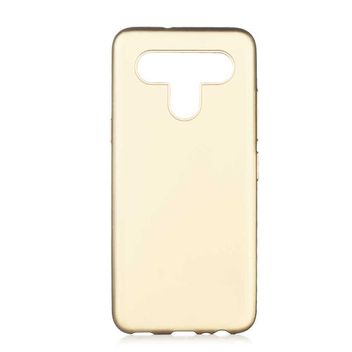 LG K51S Kılıf Zore Premier Silikon Kılıf - Gold