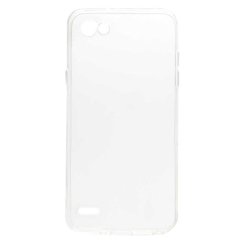 LG Q6 Kılıf Zore Süper Silikon Kılıf - Renksiz