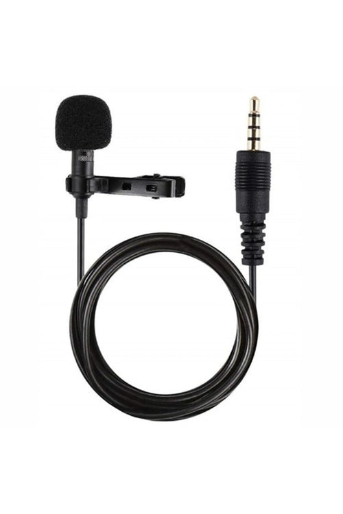 Newface 3.5mm Jak 1.5 Metre Double Mikrofon - Siyah