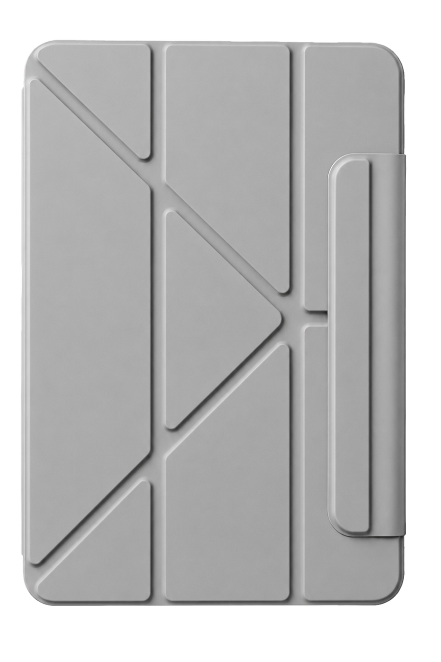 Newface Apple iPad 2025 10.9 10.Nesil (A16) Edz Manyetik Standlı Tablet Kılıfı - Gri