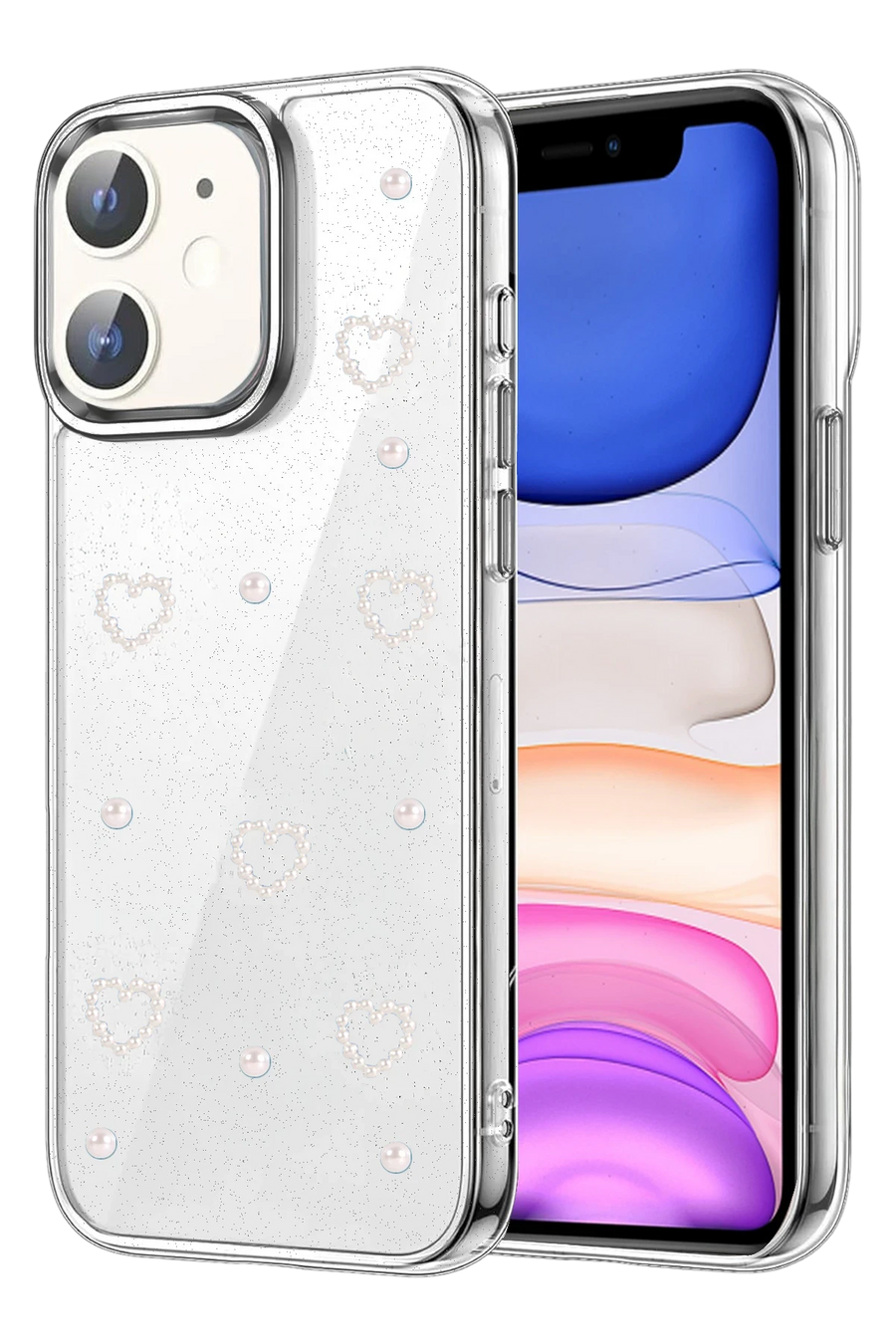 Newface Apple iPhone 11 Fiyonk Desenli Kapak - Desen 10
