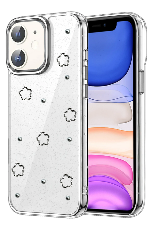 Newface Apple iPhone 11 Fiyonk Desenli Kapak - Desen 2
