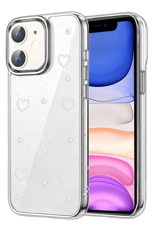 Newface Apple iPhone 12 Fiyonk Desenli Kapak - Desen 10