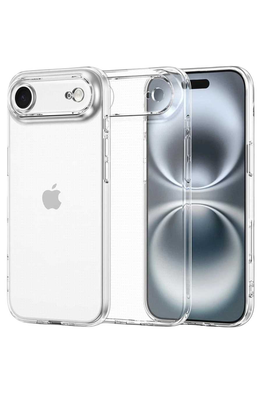 Newface Apple iPhone 17 Air Lüx Şeffaf Silikon - Şeffaf