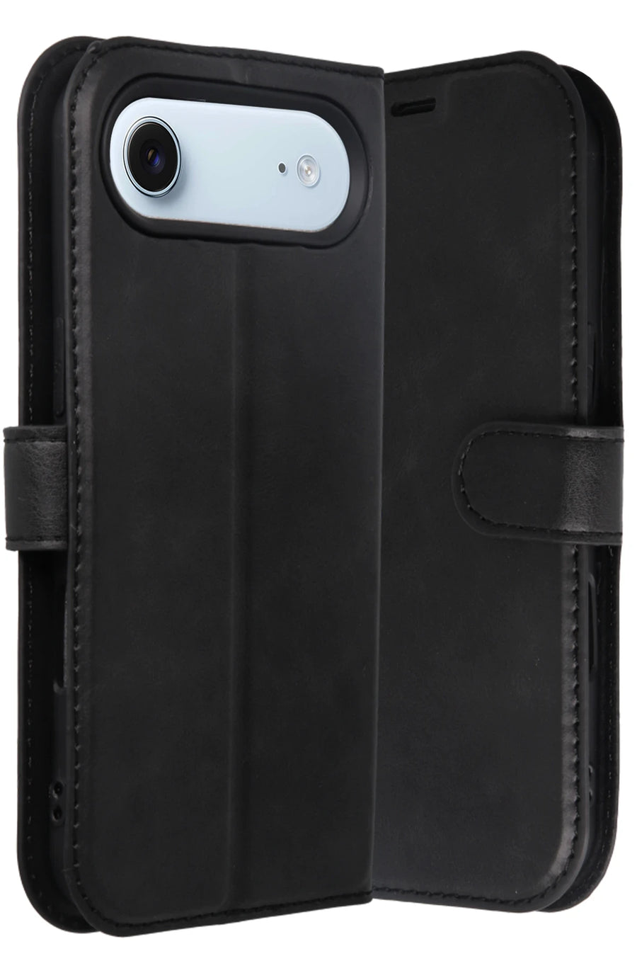 Newface Apple iPhone 17 Air Trend S Plus Kapaklı Kılıf - Siyah