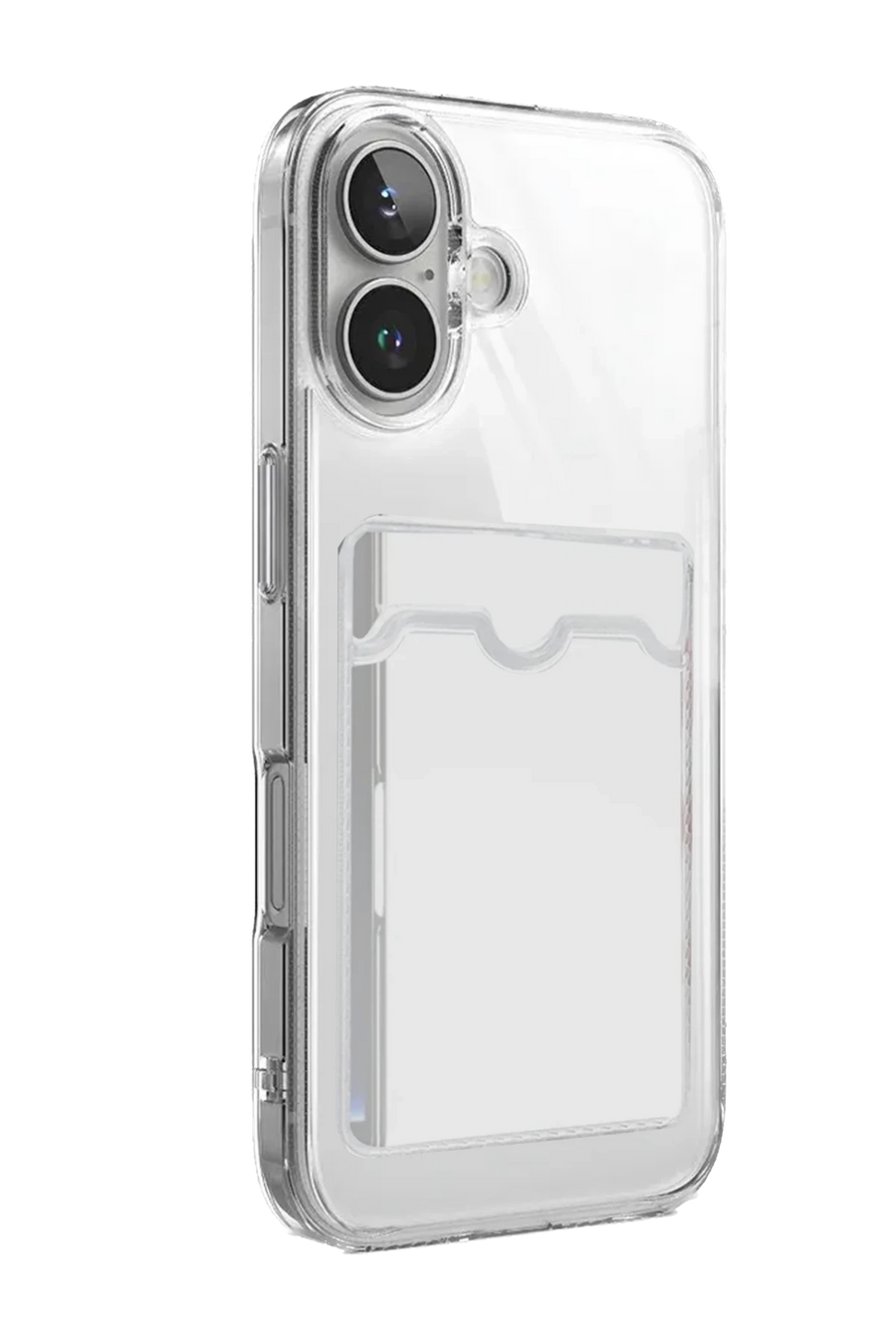Newface Apple iPhone 17 Kart Şeffaf Silikon - Şeffaf