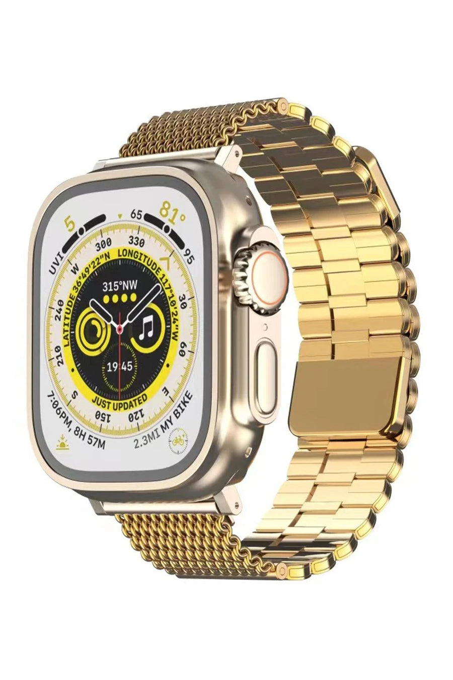 Newface Apple Watch 42mm Ascend Metal Kordon - Gold