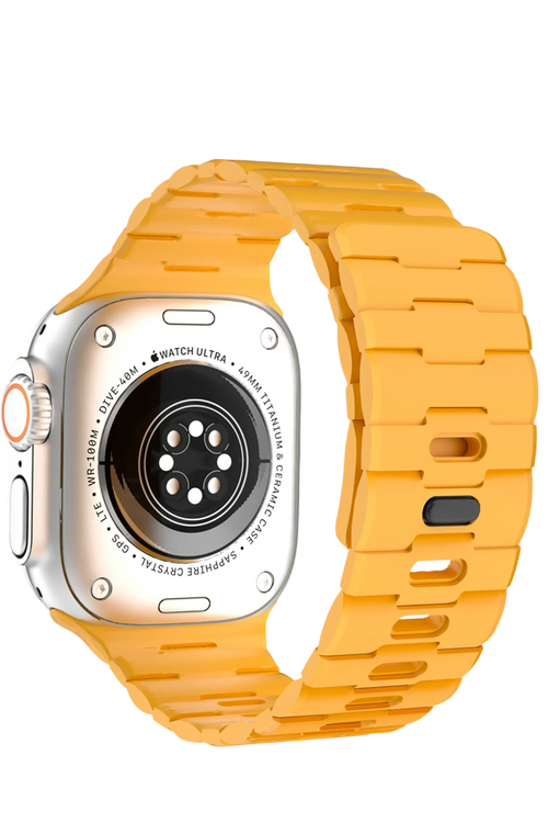 Newface Apple Watch Ultra 49mm Wowen Kordon - Sarı