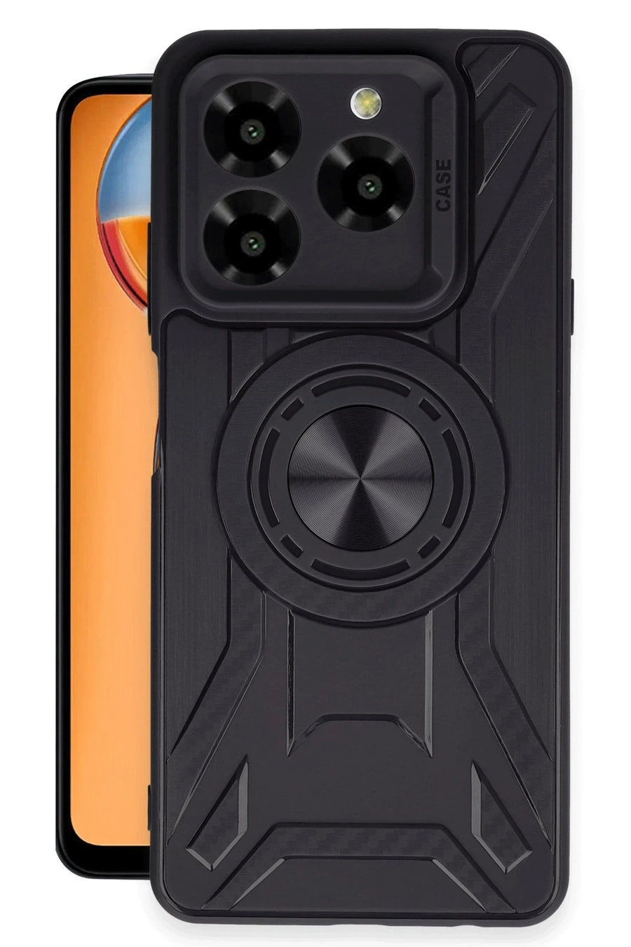 Newface General Mobile Era 50 Kılıf Lincoln Silikon - Siyah