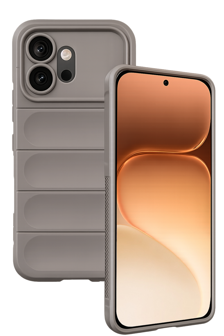 Newface Huawei Honor 600 Optimum Silikon - Gri