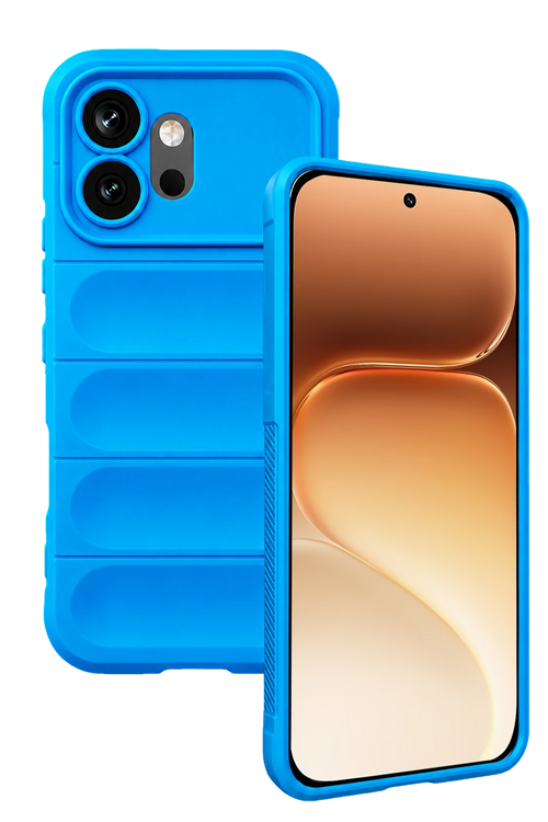 Newface Huawei Honor 600 Optimum Silikon - Sky Blue