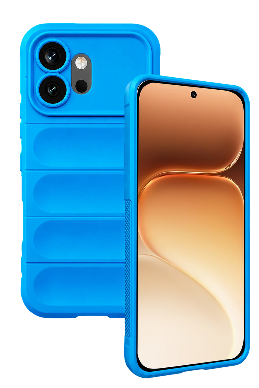 Newface Huawei Honor 600 Optimum Silikon - Sky Blue