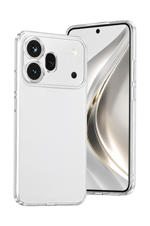 Newface Huawei Honor 600 Pro Lüx Şeffaf Silikon - Şeffaf