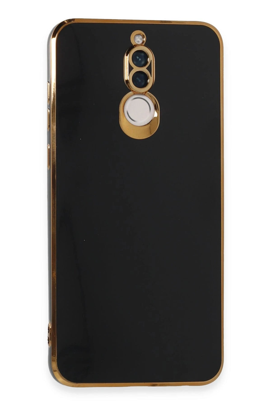 Newface Huawei Mate 10 Lite Kılıf Volet Silikon - Siyah