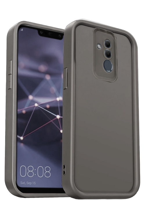 Newface Huawei Mate 20 Lite Kılıf Viera Silikon - Gri