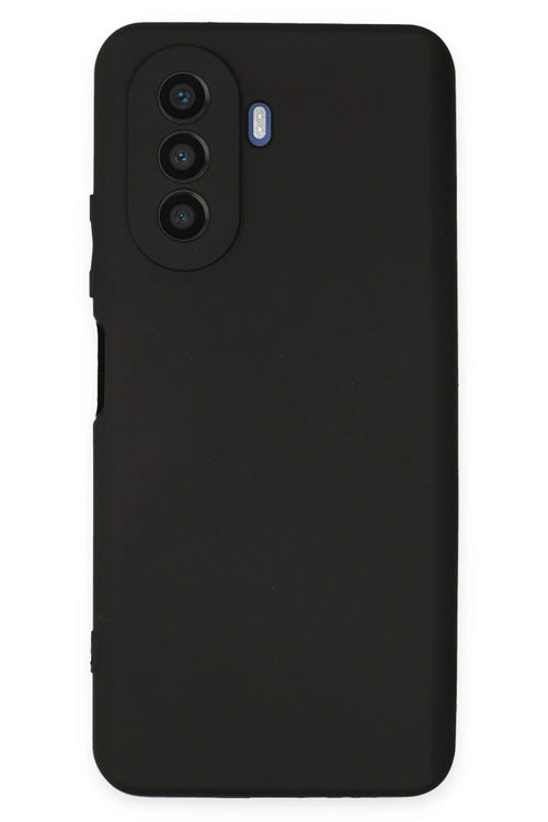 Newface Huawei Nova Y70 Kılıf First Silikon - Siyah