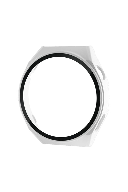 Newface Huawei Watch GT3 Pro 43mm Dota Camlı Kasa Ekran Koruyucu - Uzay Grisi