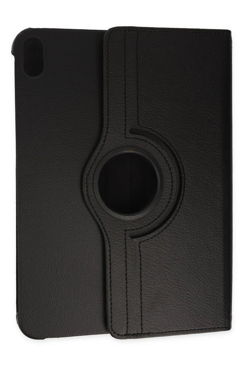 Newface Apple iPad 2022 10.9 (10.nesil) Kılıf 360 Tablet Deri Kılıf - Siyah