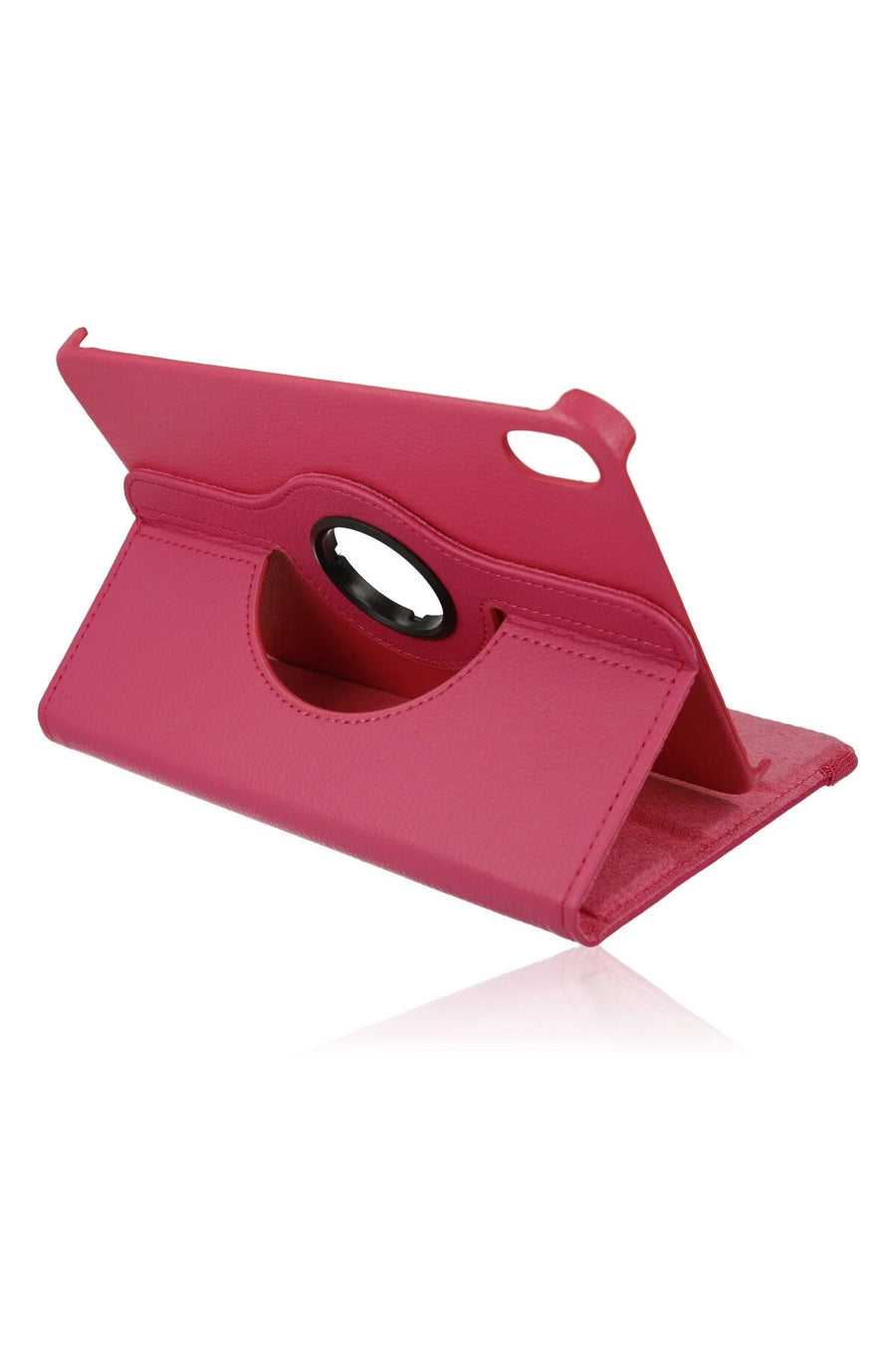 Newface Apple iPad Mini 6 Kılıf 360 Tablet Deri Kılıf - Pembe