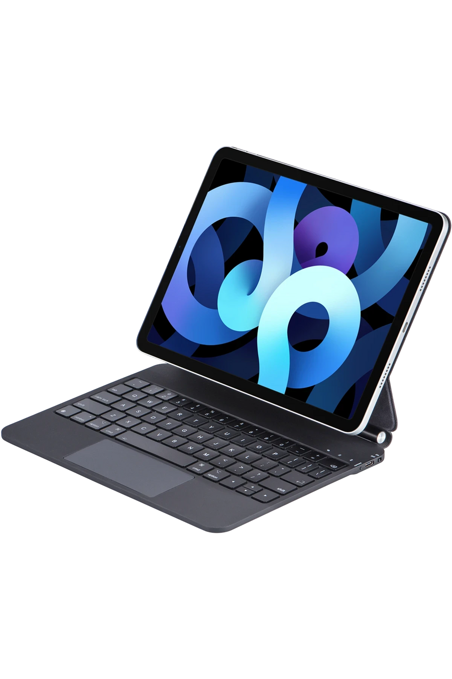 Newface Apple iPad Pro 11 (2022) Kılıf X7 Magic Manyetik Klavyeli Tablet Kılıfı - Siyah