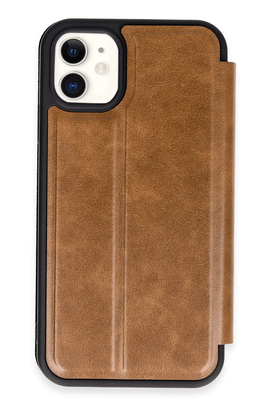 Newface Apple iPhone 11 Kılıf Flip Cover - Taba