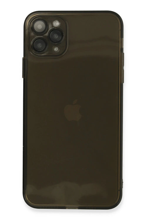 Newface Apple iPhone 11 Pro Kılıf Fly Lens Silikon - Siyah