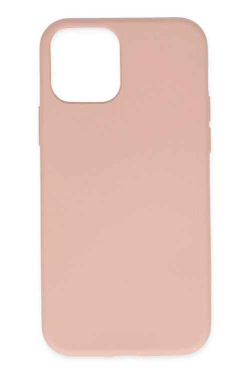 Newface Apple iPhone 11 Pro Kılıf Nano içi Kadife Silikon - Pudra
