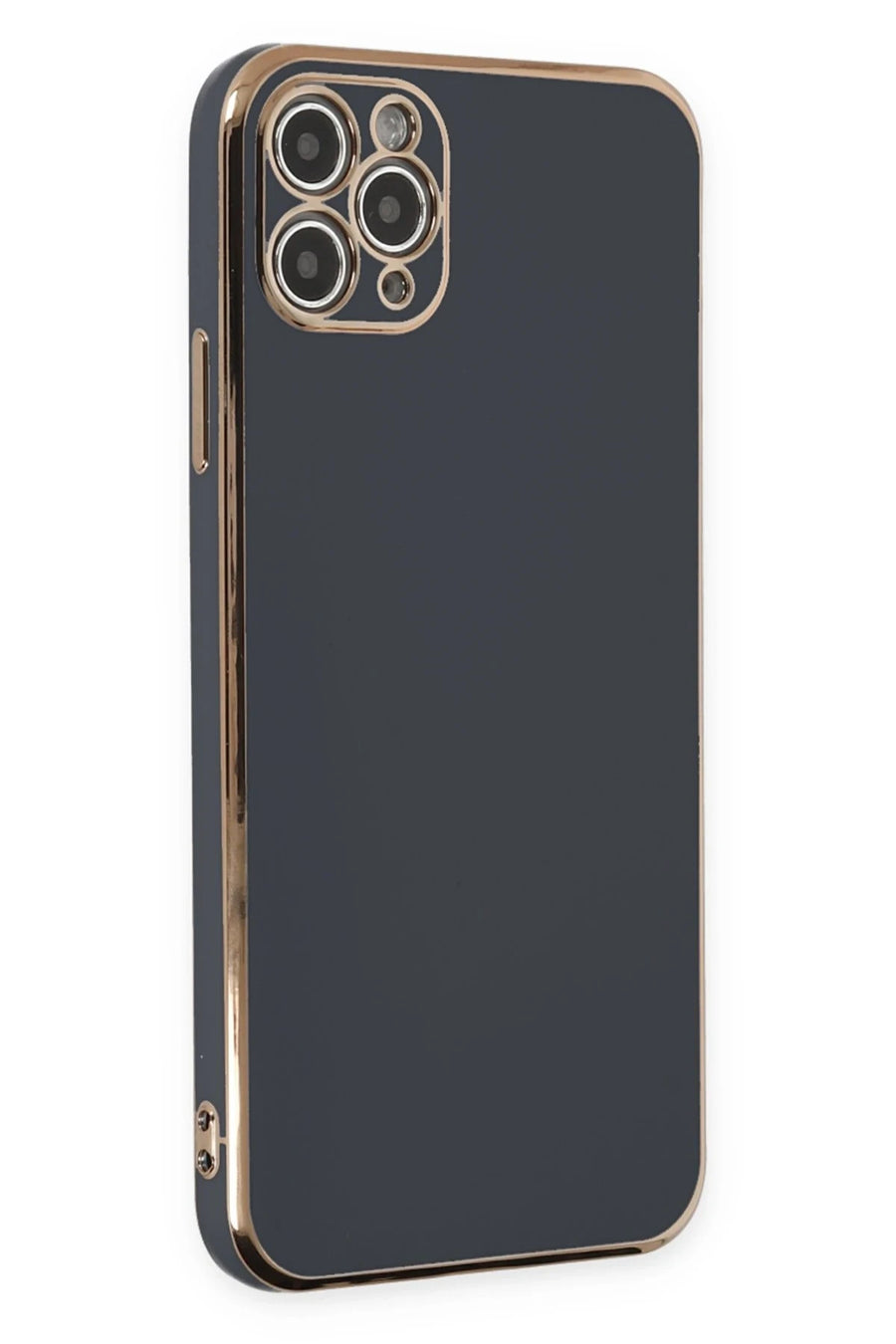 Newface Apple iPhone 11 Pro Max Kılıf Volet Silikon - Siyah