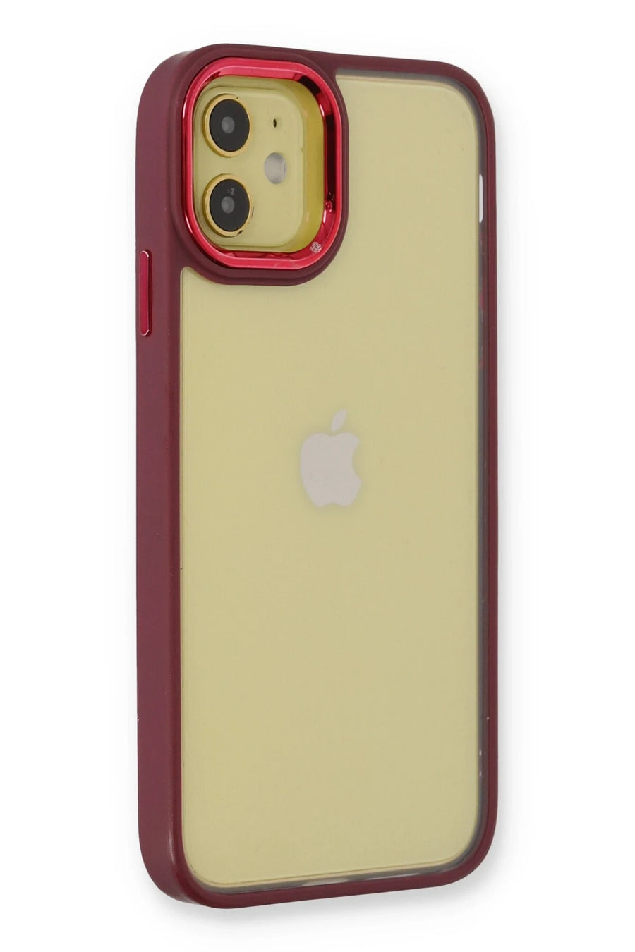 Newface Apple iPhone 12 Kılıf Dora Kapak - Kırmızı