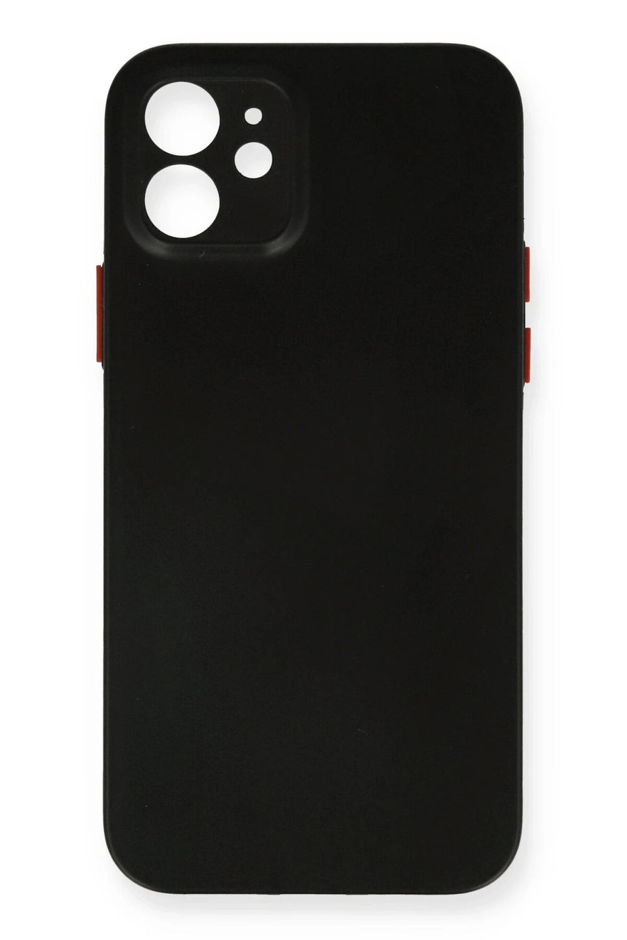 Newface Apple iPhone 12 Kılıf PP Ultra İnce Kapak - Siyah