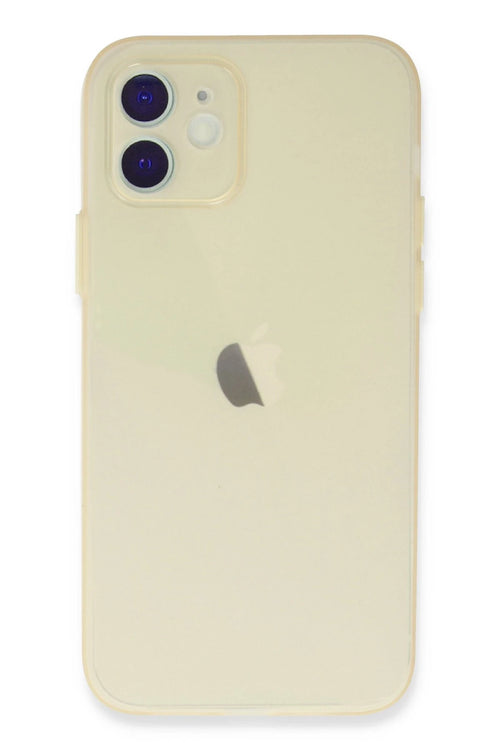 Newface Apple iPhone 12 Kılıf Puma Silikon - Gold