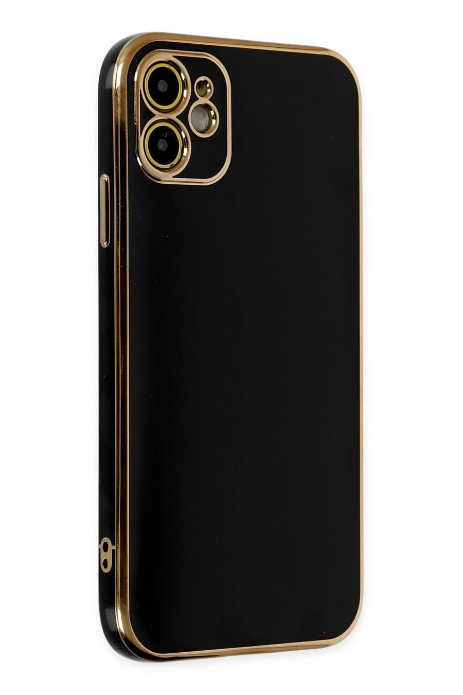 Newface Apple iPhone 12 Kılıf Volet Silikon - Siyah
