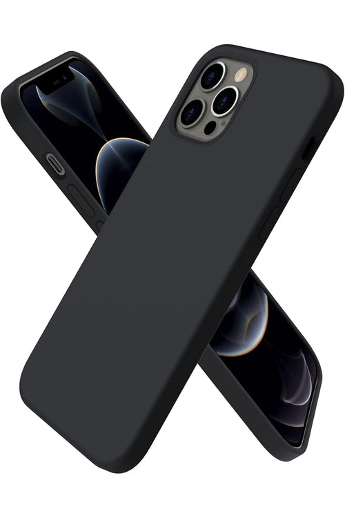 Newface Apple iPhone 12 Pro Kılıf First Silikon - Siyah