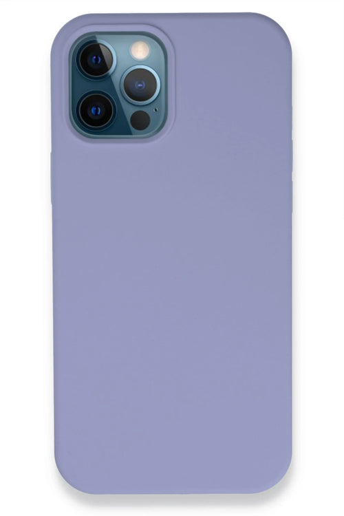Newface Apple iPhone 12 Pro Kılıf Lansman Legant Silikon - Lila