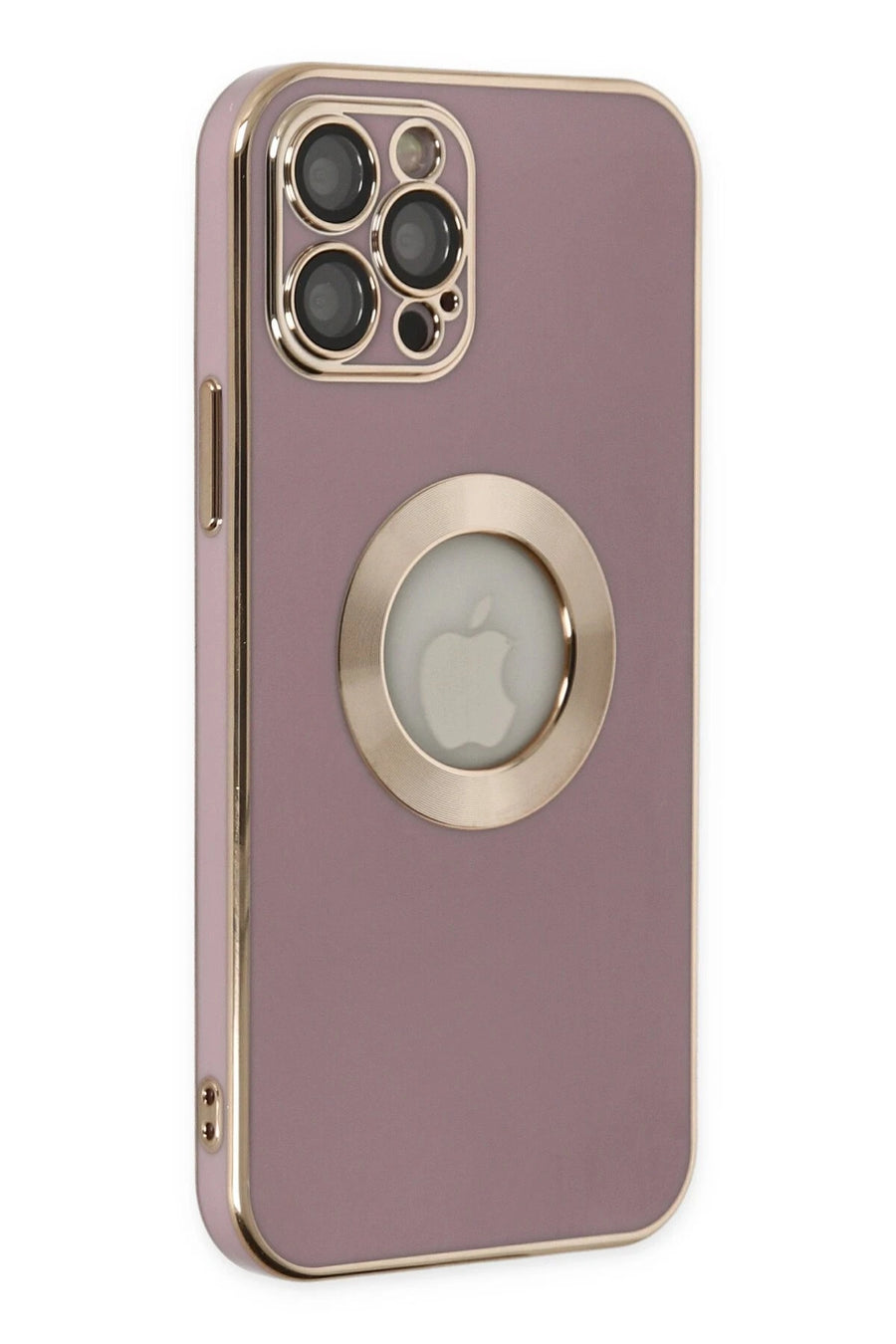 Newface Apple iPhone 12 Pro Kılıf Store Silikon - Mor