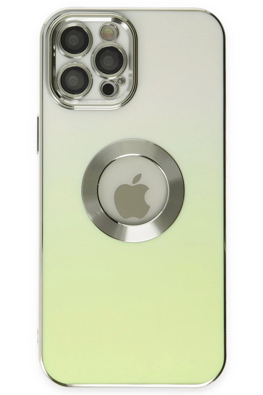Newface Apple iPhone 12 Pro Max Kılıf Best Silikon - Yeşil