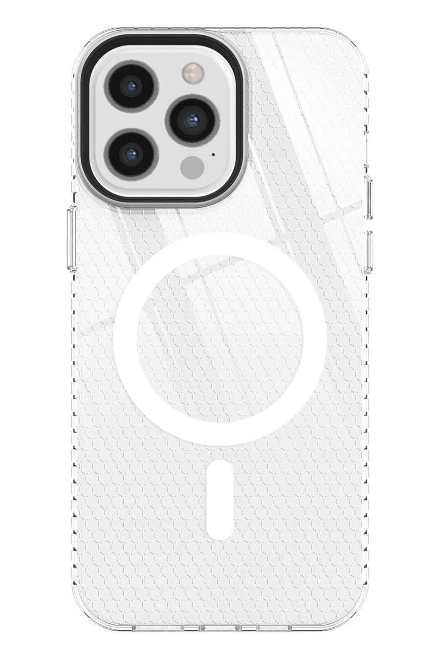 Newface Apple iPhone 12 Pro Max Kılıf Beta Magneticsafe Silikon - Şeffaf