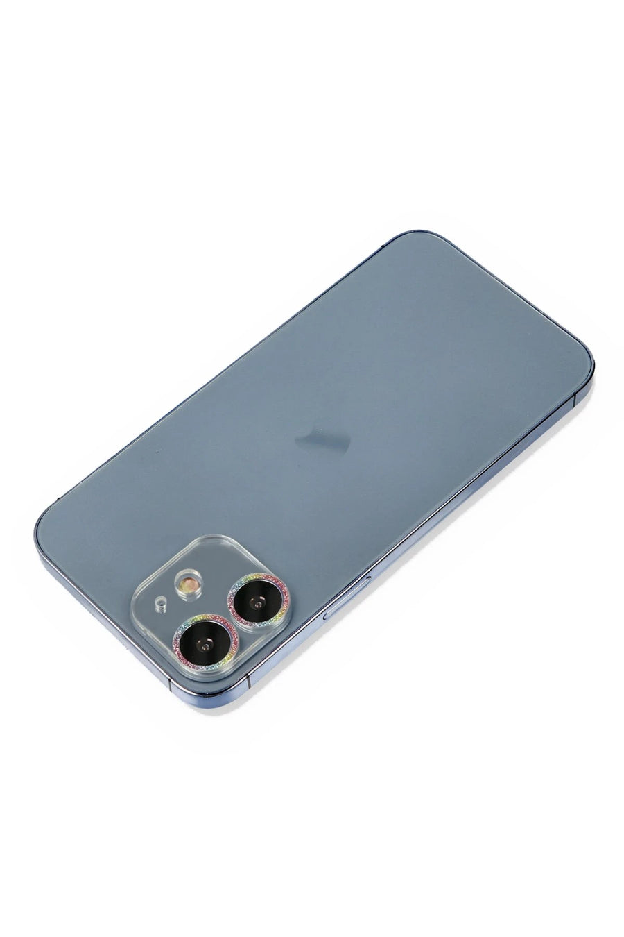 Newface Apple iPhone 12 Shine Kamera Lens Koruma Cam - Rainbow