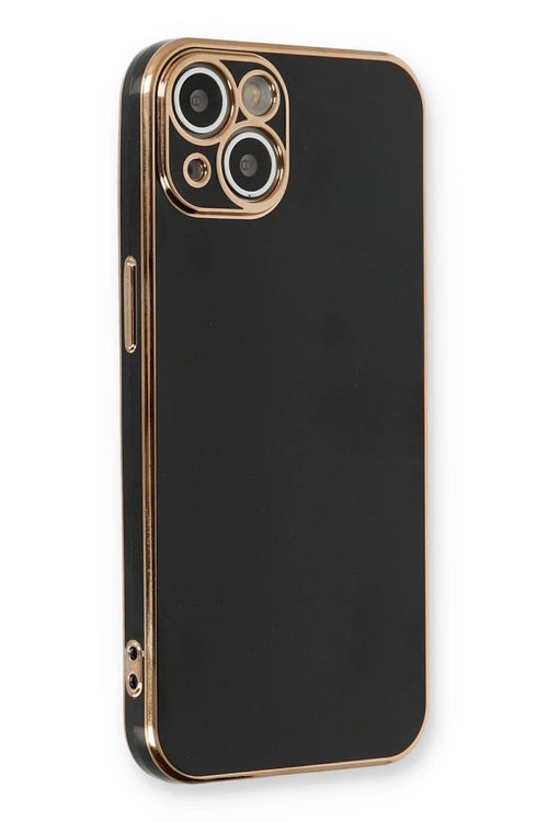 Newface Apple iPhone 13 Kılıf Volet Silikon - Siyah