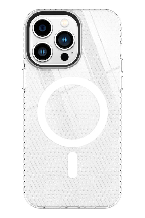 Newface Apple iPhone 13 Pro Kılıf Beta Magneticsafe Silikon - Şeffaf