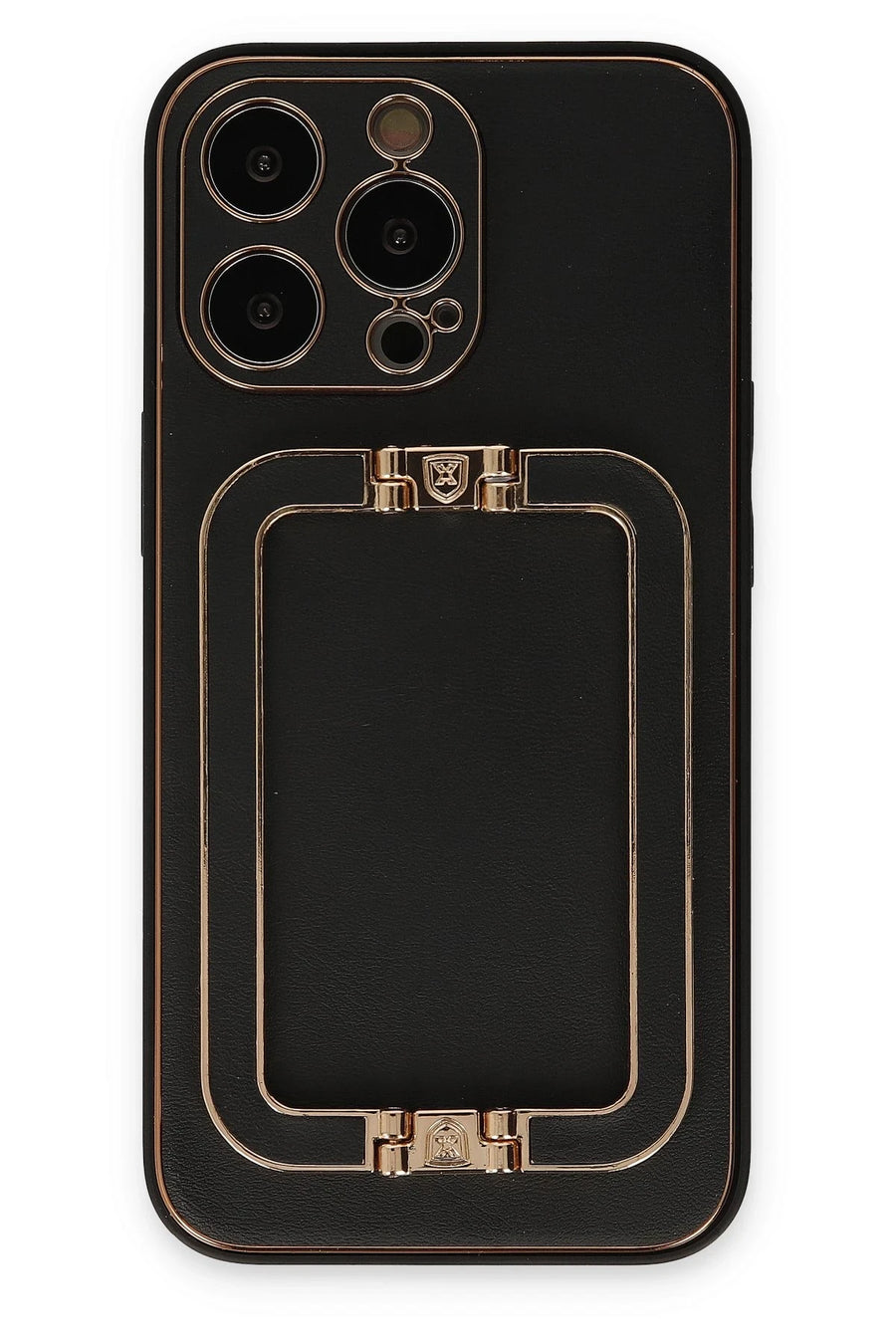 Newface Apple iPhone 13 Pro Kılıf Coco Elit Kapak - Siyah