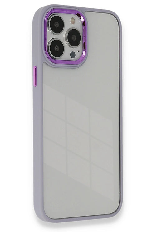Newface Apple iPhone 13 Pro Kılıf Dora Kapak - Lila