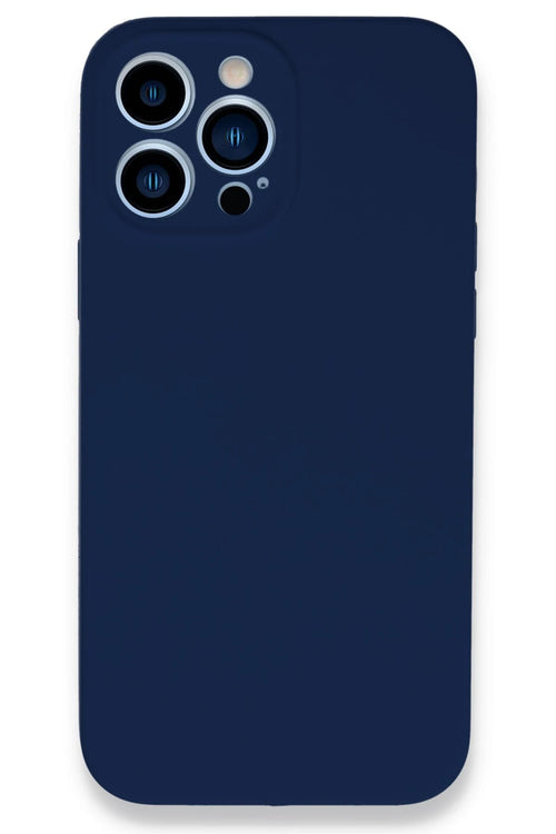 Newface Apple iPhone 13 Pro Kılıf Lansman Legant Silikon - Lacivert