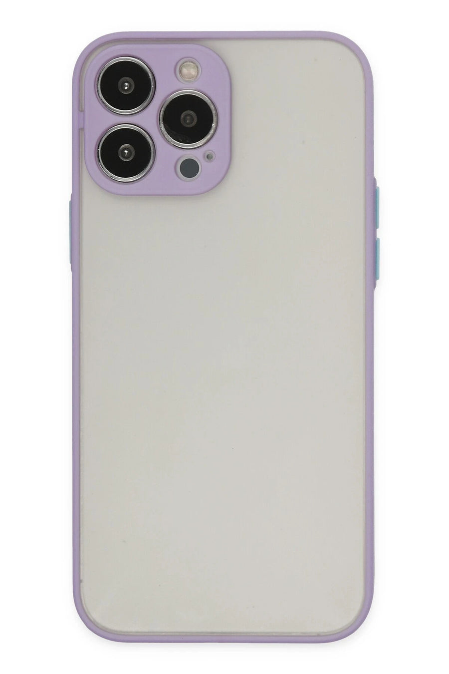 Newface Apple iPhone 13 Pro Kılıf Montreal Silikon Kapak - Mor