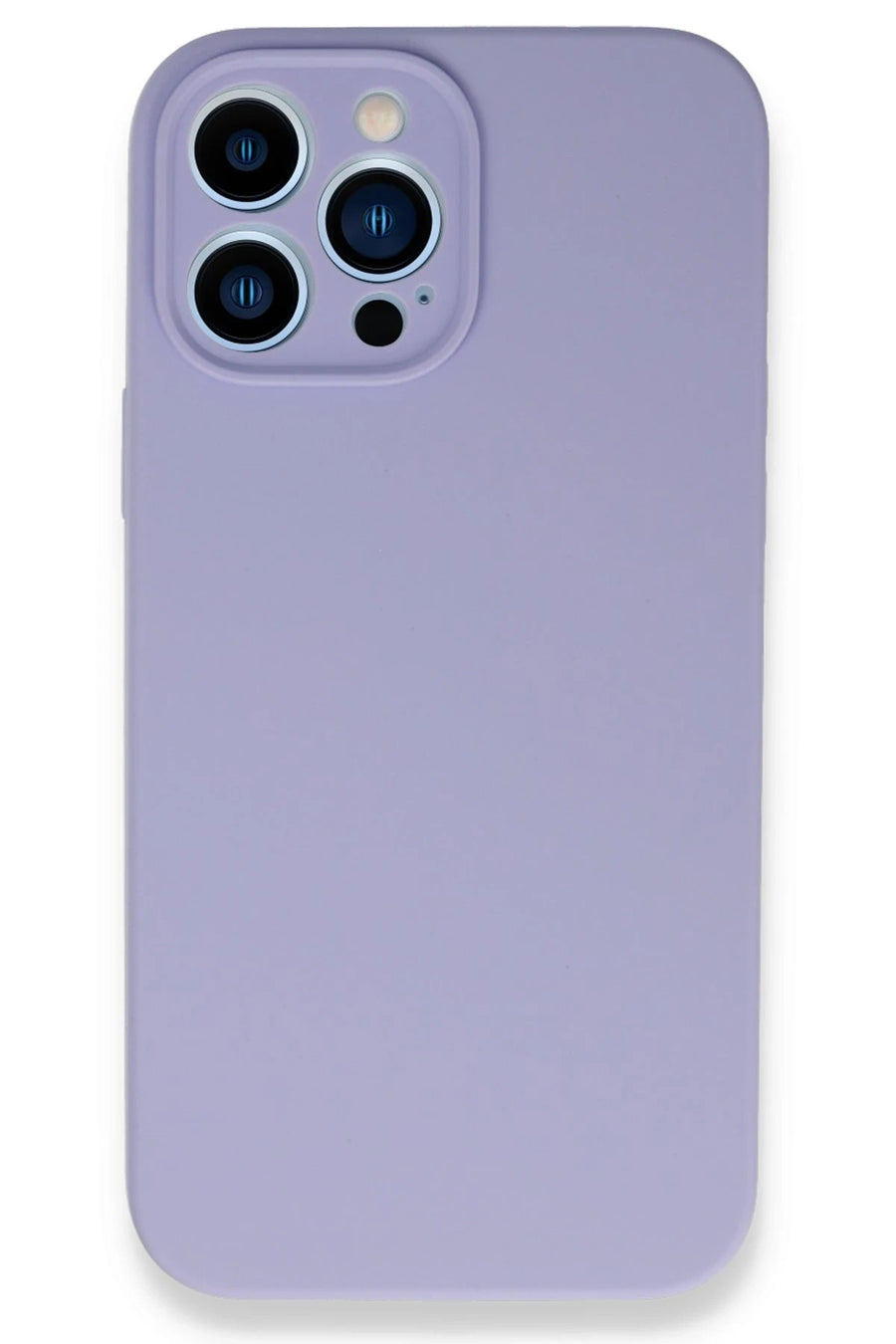 Newface Apple iPhone 13 Pro Max Kılıf Lansman Legant Silikon - Lila
